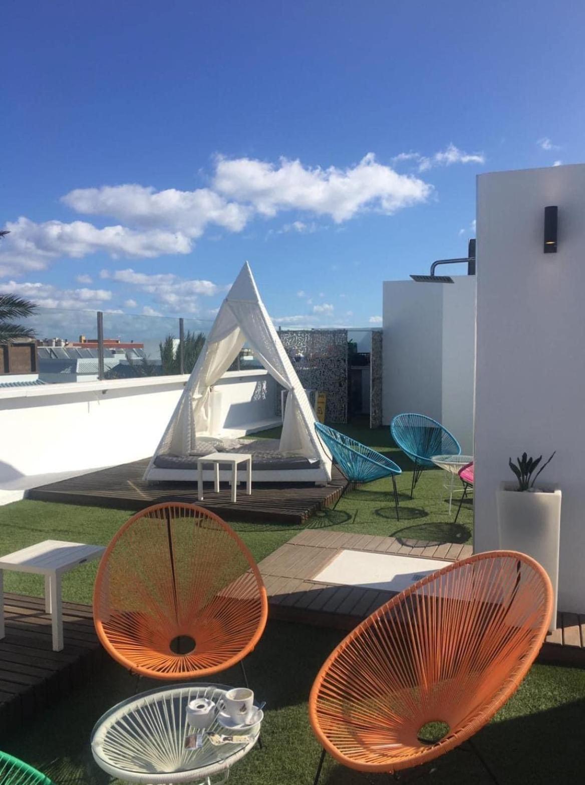 Corralejo Bristol Terrace Apartment Con Giardino Privato Esterno Ngoại thất bức ảnh